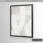 Cargar imagen en el visor de la galería, Arte pintado a mano Pureza minimalista Uno