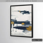 Cargar imagen en el visor de la galería, Arte pintado a mano Abstracción minimalista