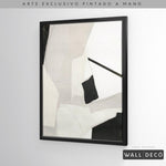 Cargar imagen en el visor de la galería, Arte pintado a mano Esencia minimalista