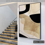 Cargar imagen en el visor de la galería, Arte pintado a mano Armonía minimalista