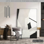 Cargar imagen en el visor de la galería, Arte pintado a mano Esencia minimalista