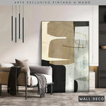 Cargar imagen en el visor de la galería, Arte pintado a mano Estructuras minimalistas Dos