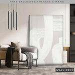 Cargar imagen en el visor de la galería, Arte pintado a mano Pureza minimalista Uno