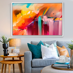 Cargar imagen en el visor de la galería, Cuadro Abstracto Carnaval