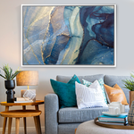 Cargar imagen en el visor de la galería, Cuadro Abstracto Cielo Nocturno