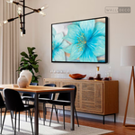 Cargar imagen en el visor de la galería, Cuadro Clásico Flores en Azul