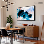 Cargar imagen en el visor de la galería, Cuadro Abstracto Danza Azul