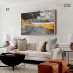 Cargar imagen en el visor de la galería, Cuadro Abstracto Horizonte Oscuro