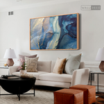 Cargar imagen en el visor de la galería, Cuadro Abstracto Cielo Nocturno