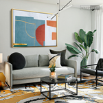 Cargar imagen en el visor de la galería, Cuadro Abstracto Minimalista Construcción