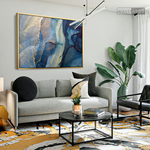 Cargar imagen en el visor de la galería, Cuadro Abstracto Cielo Nocturno