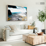 Cargar imagen en el visor de la galería, Cuadro Abstracto Emoción Azul