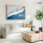 Cargar imagen en el visor de la galería, Cuadro Abstracto Olas fluidas