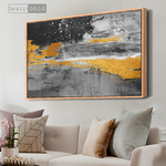 Cargar imagen en el visor de la galería, Cuadro Abstracto Horizonte Oscuro