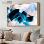 Cargar imagen en el visor de la galería, Cuadro Abstracto Danza Azul