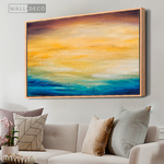 Cargar imagen en el visor de la galería, Cuadro Abstracto Atardecer en el mar