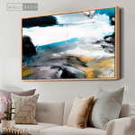 Cargar imagen en el visor de la galería, Cuadro Abstracto Emoción Azul