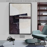 Cargar imagen en el visor de la galería, Arte pintado a mano Sinfonía de carbón