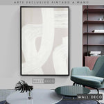 Cargar imagen en el visor de la galería, Arte pintado a mano Pureza minimalista Uno