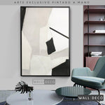 Cargar imagen en el visor de la galería, Arte pintado a mano Esencia minimalista