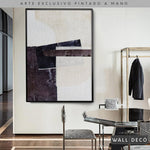 Cargar imagen en el visor de la galería, Arte pintado a mano Sinfonía de carbón