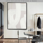 Cargar imagen en el visor de la galería, Arte pintado a mano Pureza minimalista Uno