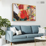 Cargar imagen en el visor de la galería, Cuadro Contemporáneo Fuego