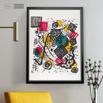 Cargar imagen en el visor de la galería, Cuadro Arte Small Worlds V, Kandinsky