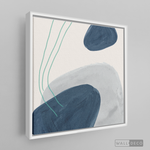 Cargar imagen en el visor de la galería, Cuadro Abstracto Calma en Azul