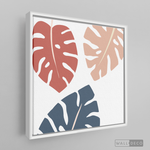 Cargar imagen en el visor de la galería, Cuadro Boho Monstera color