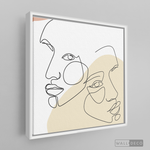 Cargar imagen en el visor de la galería, Cuadro Face Lines Cercanía