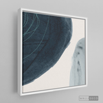 Cargar imagen en el visor de la galería, Tríptico Abstracto Azul