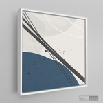 Cargar imagen en el visor de la galería, Cuadro Abstracto Nórdico Óvalos Tres