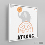 Cargar imagen en el visor de la galería, Cuadro Infantil Elefante Strong