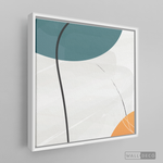 Cargar imagen en el visor de la galería, Cuadro Abstracto Nórdico Trazos Dos