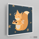 Cargar imagen en el visor de la galería, Cuadro Infantil Pequeña Ardilla