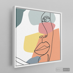 Cargar imagen en el visor de la galería, Cuadro Face Lines Filomena