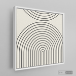 Cargar imagen en el visor de la galería, Cuadro Minimalista Line Art Infinito