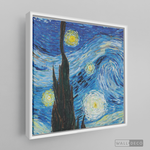 Cargar imagen en el visor de la galería, Cuadro Arte Noche estrellada Van Gogh (A)