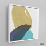 Cargar imagen en el visor de la galería, Cuadro Abstracto Nórdico Azul Uno
