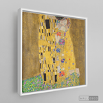 Cargar imagen en el visor de la galería, Cuadro Arte El Beso, Gustav Klimt (cuadrado)
