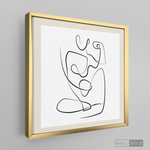 Cargar imagen en el visor de la galería, Cuadro Minimalista Figura Humana