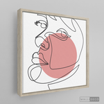 Cargar imagen en el visor de la galería, Cuadro Face Lines Eva