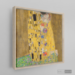 Cargar imagen en el visor de la galería, Cuadro Arte El Beso, Gustav Klimt (cuadrado)