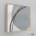 Cargar imagen en el visor de la galería, Cuadro Abstracto Nórdico Óvalos Uno