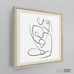 Cargar imagen en el visor de la galería, Cuadro Minimalista Figura Humana