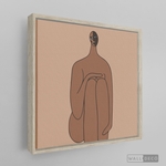 Cargar imagen en el visor de la galería, Cuadro Minimalista Figura Humana Tres