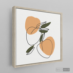 Cargar imagen en el visor de la galería, Cuadro Minimalista Durazno