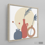 Cargar imagen en el visor de la galería, Cuadro Boho Floreros Dos