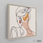 Cargar imagen en el visor de la galería, Cuadro Mujer Line Art